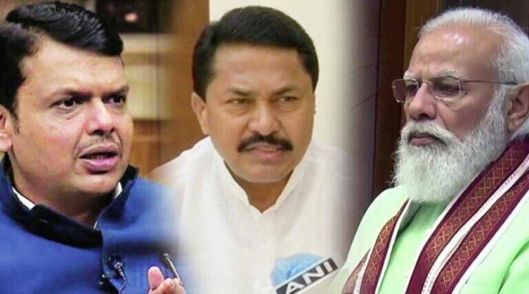 केंद्र सरकार बनिया वृत्तीचे देशभर कृत्रिम महागाई नाना पटोलेंची पंतप्रधान मोदींवरही जीभ घसरली