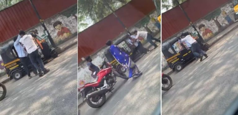 पुण्यात नक्की चाललंय तरी काय? भर रस्त्यात भर दिवसा कोयत्याने हाणामारी