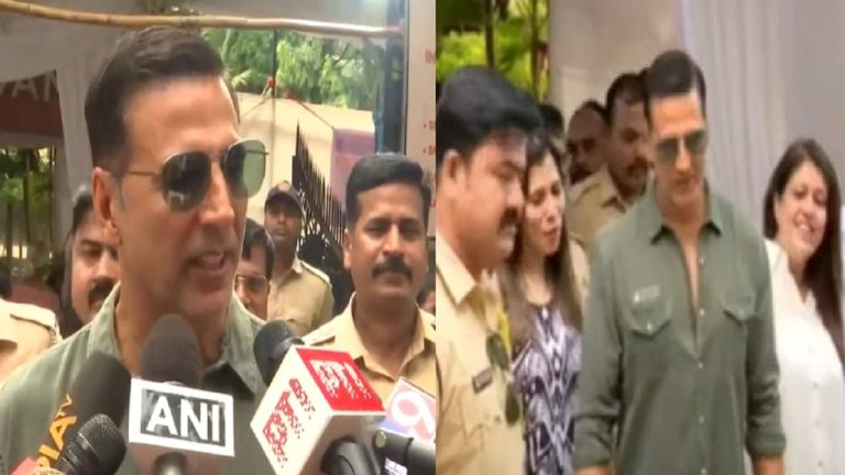 अक्षय कुमारने भारताचं नागरिकत्व मिळाल्यानंतर बजावला मतदानाचा हक्क, ‘उमेदवाराला मतदान करताना…’
