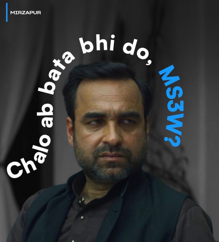 ‘मिर्झापूर-3’ च्या रिलीज डेटची हिंट, तुम्हाला सोडवता येईल का हे कोडं?