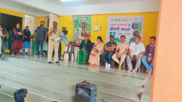 कोथरूड बावधन क्षेत्रिय कार्यालय घनकचरा व्यवस्थापन विभागाचा “सफाई अपनाओ बीमारी भगाओ” जनजागृती अभियान…!