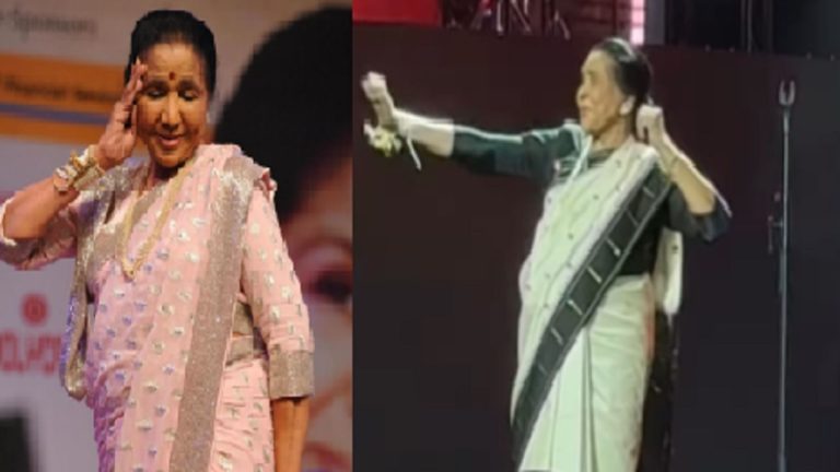 आशा भोसलेंचा 91 व्या वर्षी एनर्जेटीक परफॉर्मन्स; ‘तौबा तौबा’ गाण्यावर जबरदस्त डान्स
