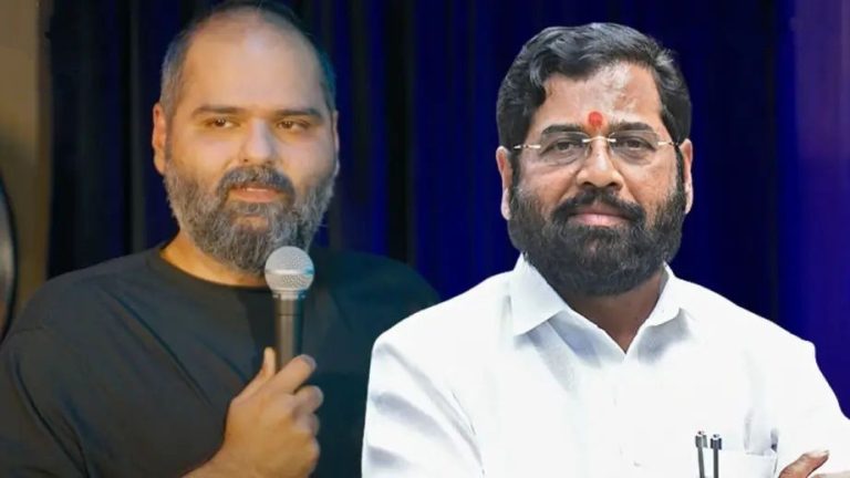 ‘ठाणे की रिक्षा, चेहरे पे दाढी…’, एकनाथ शिंदेंवर वादग्रस्त गाणं, शिवसैनिक आक्रमक; स्टुडिओ फोडलं, कुणाल कामरावर गुन्हा