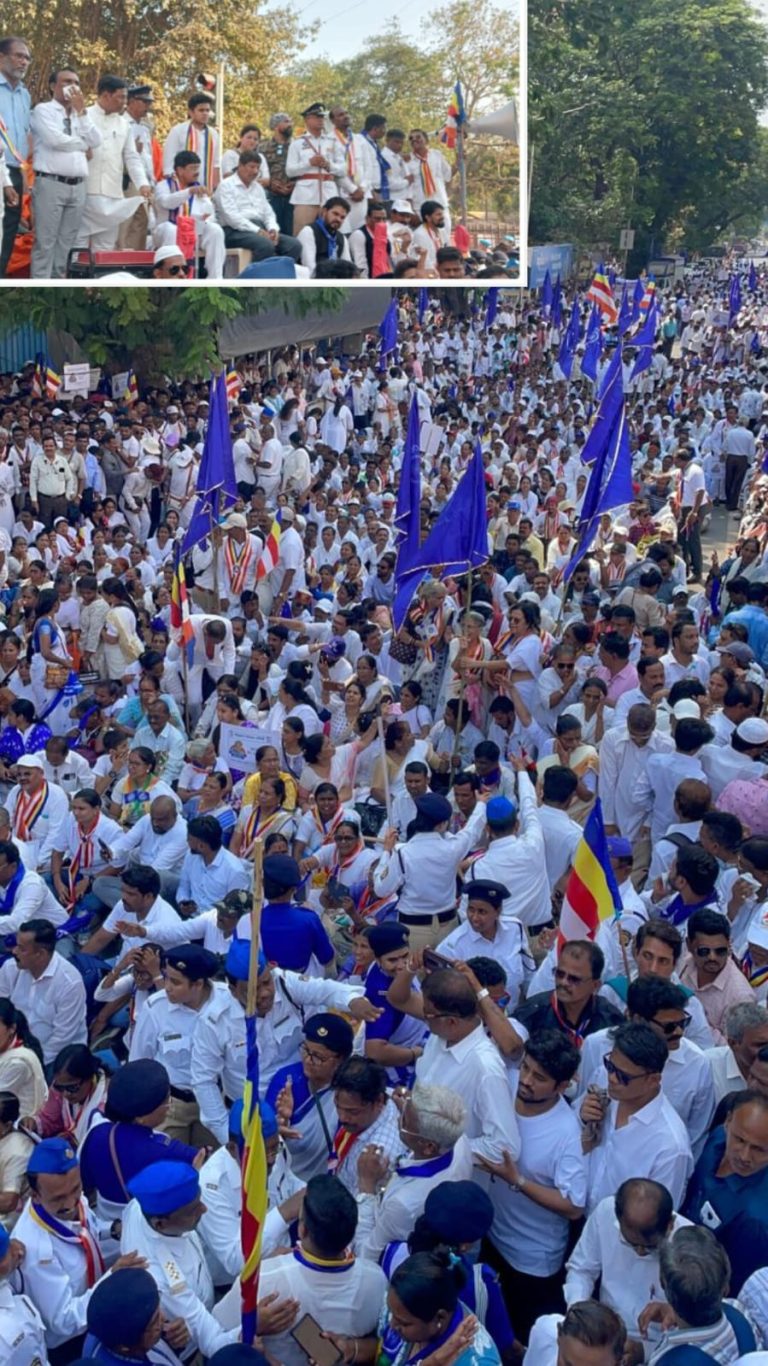 महाबोधी महाविहार वैशाख पौर्णिमेपर्यंत मुक्त न झाल्यास तीव्र आंदोलन; बिहार आणि केंद्र सरकारला इशारा देत आंबेडकरी तोफ कडाडली