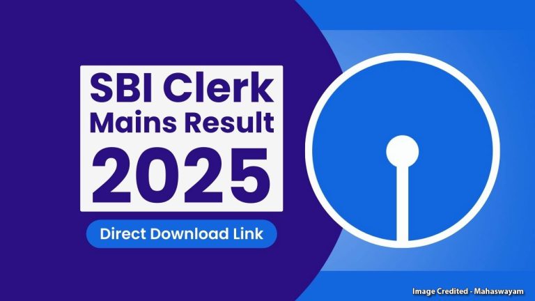 SBI Clerk Mains Result 2025 : सोप्पे नाही सिलेक्शन ! जाणून घ्या एसबीआय क्लर्क मेन्स उत्तीर्ण झाल्यानंतरची पुढील प्रक्रिया