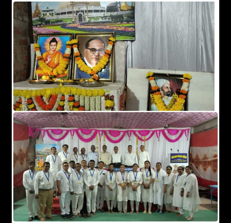 बौद्धजन पंचायत समितीच्या विद्यमाने छत्रपती शिवाजी महाराजांचा ३९६ वा जयंती महोत्सव मोठ्या उत्साहात संपन्न