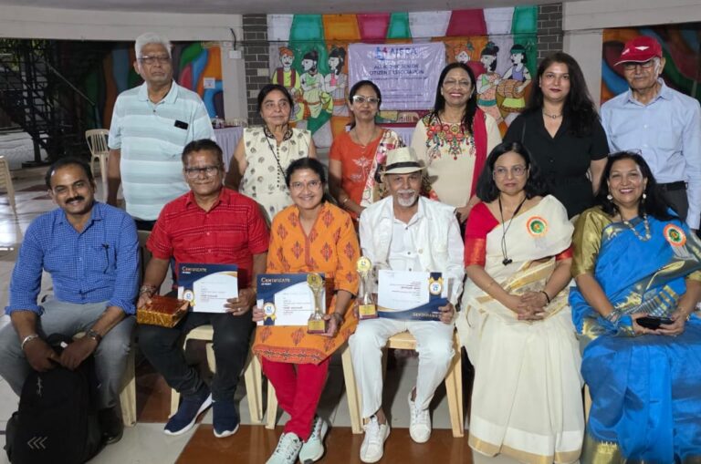 मॉंट व्हर्ट ट्रॉपेझ सोसायटीत AISCA चा ‘आनंदयात्री’ कार्यक्रम उत्साहात