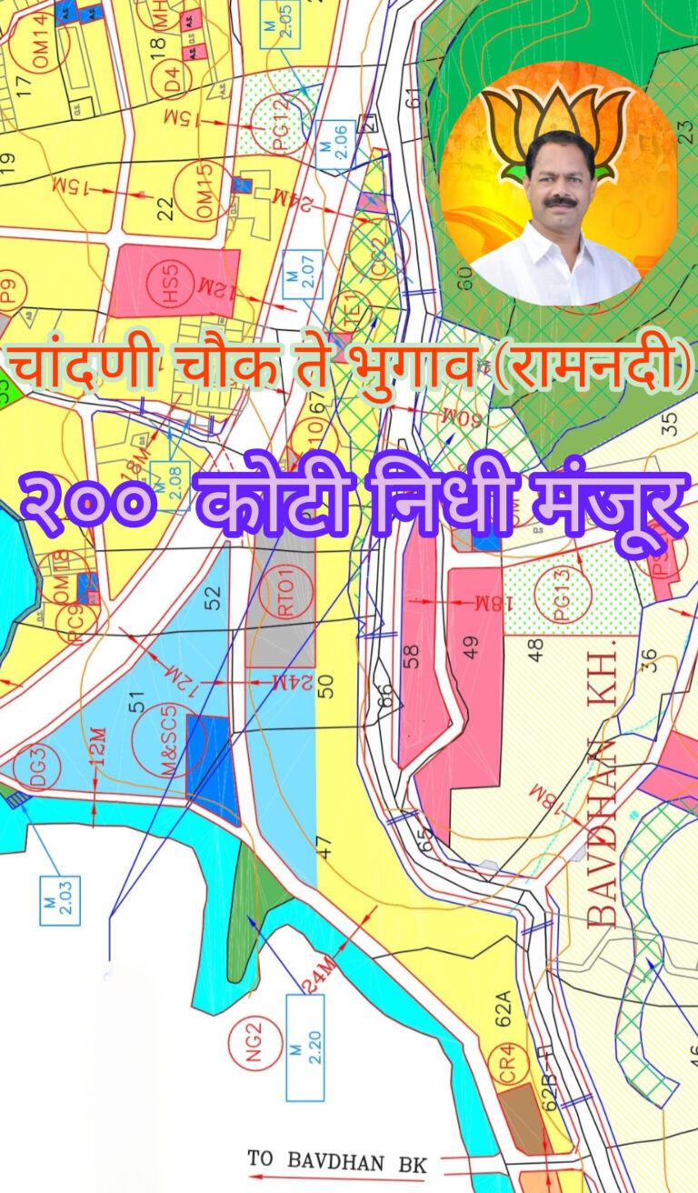 नगरसेवक दिलीप वेडेपाटीलांचा ‘मास्टरप्लॅन’ २०३ कोटी निधी मंजूर; …आत्ता चांदणी चौक भूगाव प्रवास सुसाट! 