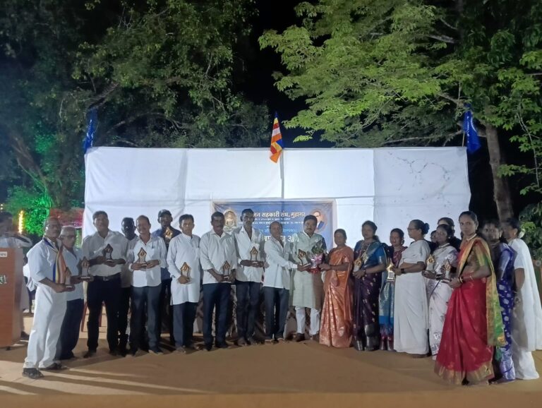 मुंढर गावी गिमवी विभागाच्या वतीने भीम महोत्सव १३५ वा मोठ्या उत्साहात संपन्न