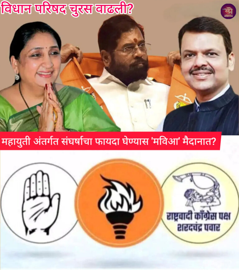 विधान परिषदेसाठी मविआ व महायुती जागावाटप फाइनल पण राज्यात वेगळेच ‘डावपेच ‘; बाहुबली पक्षाच्या विरोधात राज्यभर वेगळ्या समीकरणाची जुळवणी? पक्षीय बलाबल सविस्तर वाचा