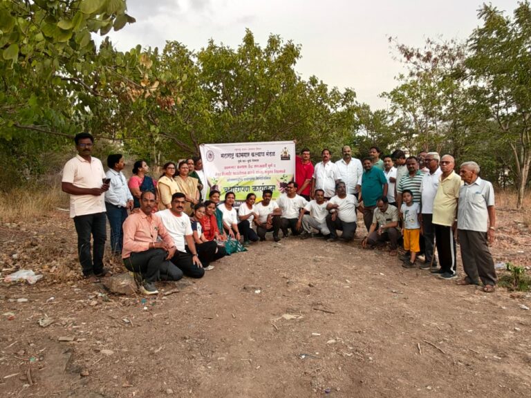 नेचर डिलाईट फाउंडेशन व महाराष्ट्र कामगार केंद्र यांचे संयुक्त विद्यमाने जागतिक पर्यावरण दिनानिमित्त वारजे टेकडीवर वृक्षारोपण