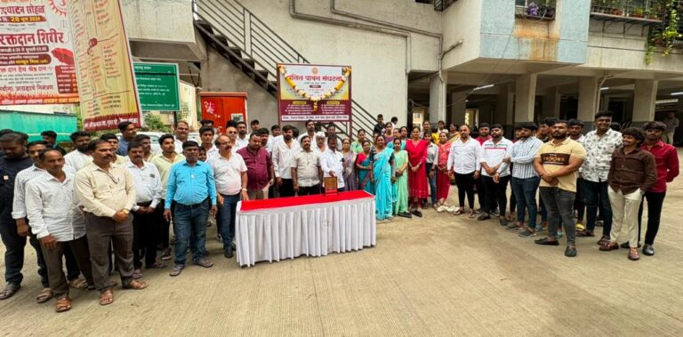 पतित पावन संघटना रायकर मळा शाखेचे उत्साहात उद्घाटन; ५३ बाटल्या रक्तदानाचा उपक्रम