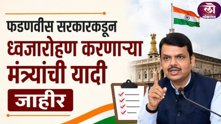 स्वातंत्र्यदिनी तुमच्या जिल्ह्यात कोणाच्या हस्ते होणार ध्वजारोहण, वाचा संपूर्ण यादी