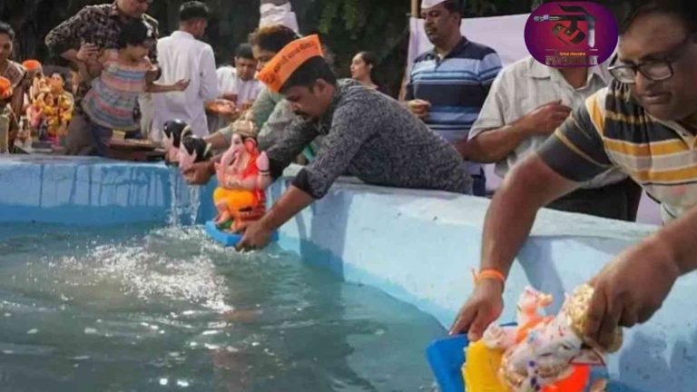 पुण्यात सहा दिवसांत ५३ हजार ८५२ गणेशमूर्तींचे विसर्जन; ६८ हजार किलो निर्माल्य संकलित