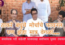 ठाकरे बंधूंचे 4 ऑक्टोबर मोर्चाचे फायनल पण झेंडा मात्र वेगळा; सर्व समावेशक गर्दी वाढेल? भाजपासह सर्वांच्या भुवया उंचावल्या