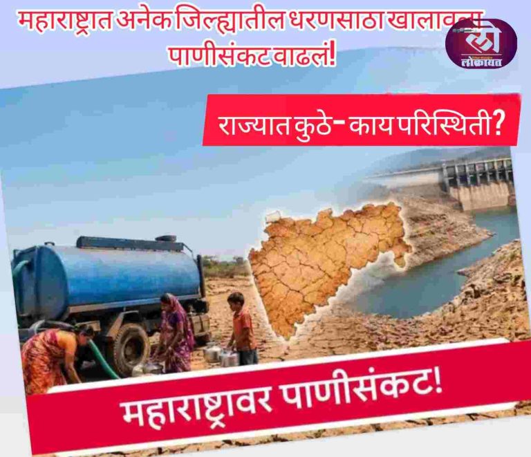 महाराष्ट्रात पाणीसंकट! अनेक जिल्ह्यातील धरणसाठा खालावला, टँकरच्या संख्येतही मोठी वाढ; राज्यात कुठे- काय परिस्थिती?