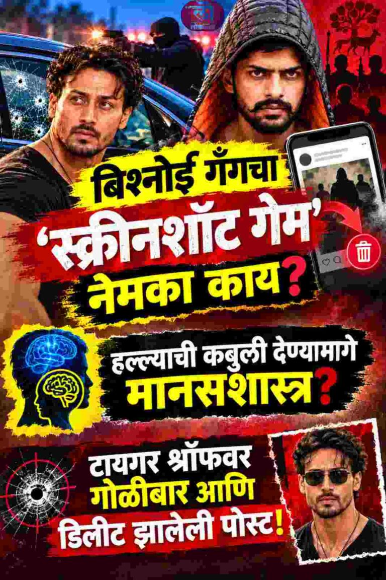 बिश्नोई गँगचा ‘स्क्रीनशॉट गेम’ नेमका काय? हल्ल्याची कबुली देण्यामागे मानसशास्त्र? टायगर श्रॉफवर गोळीबार आणि डिलीट झालेली पोस्ट! 